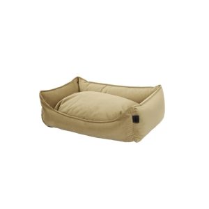 OverSeas Velour Hundeseng i Beige