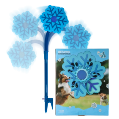 CoolPets Ice Flower Water Sprinkler - Billede 2